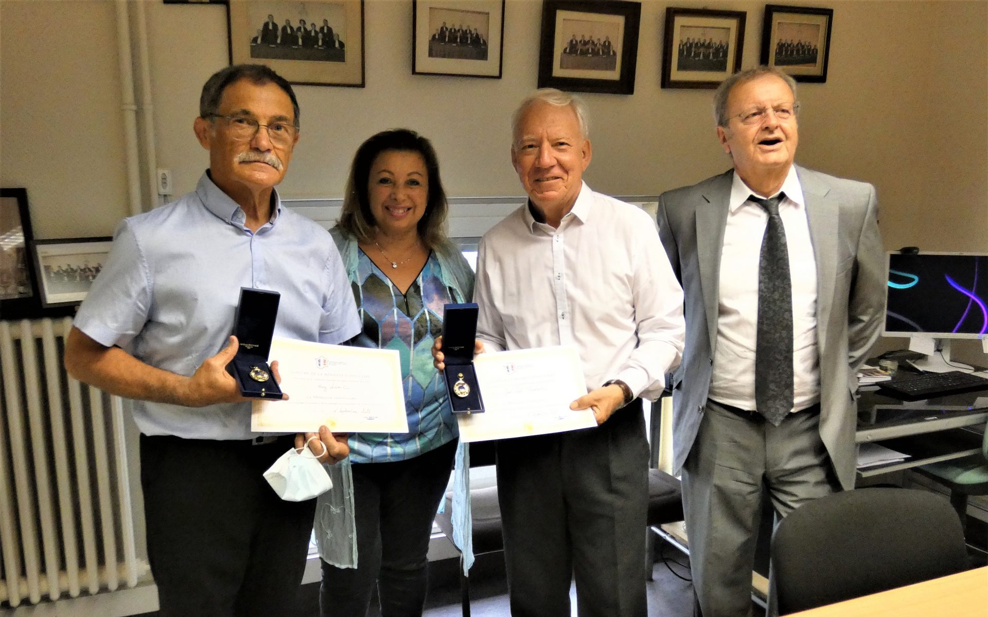 Remise de médailles au Tribunal de Commerce de Narbonne L'Echo du Languedoc