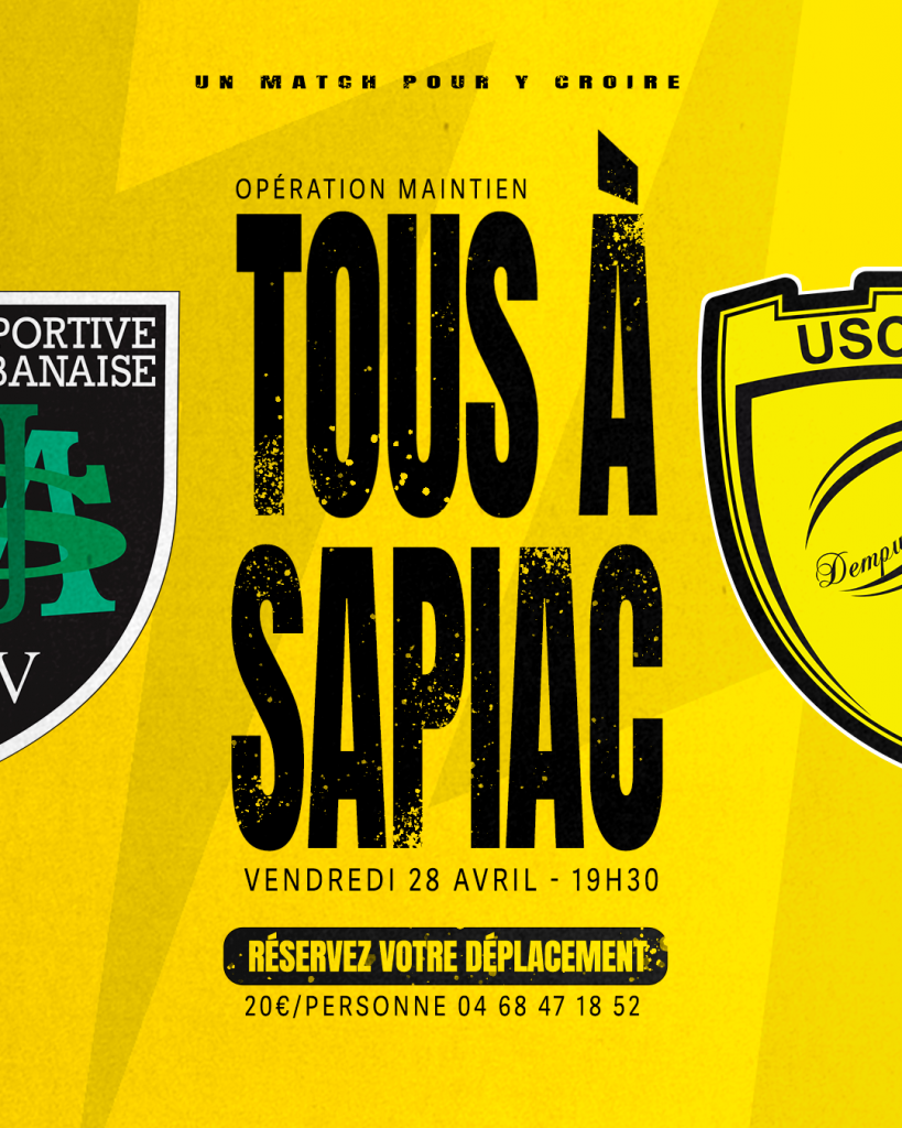 L'USC lance l'opération "Tous à Sapiac"