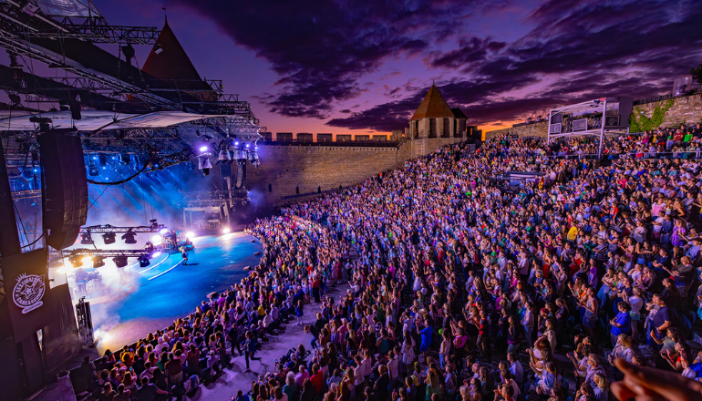 Théâtre Jean Deschamps au Festival de Carcassonne 2023 - crédit photo Julien Roche.