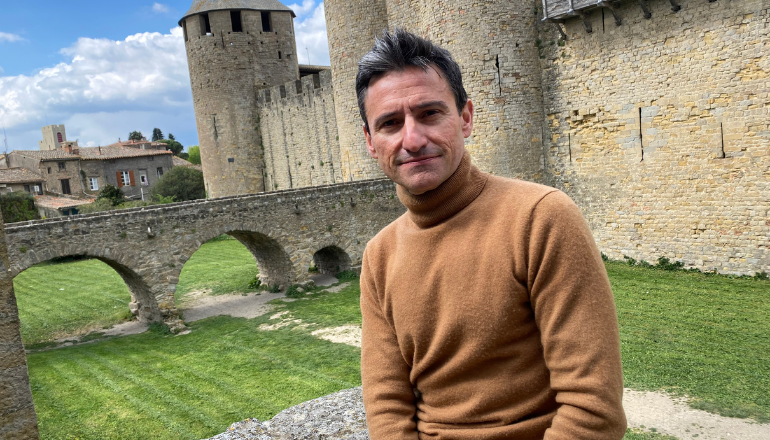 Amancio Requena, administrateur adjoint du château comtal de Carcassonne (DR Cyril Durand).