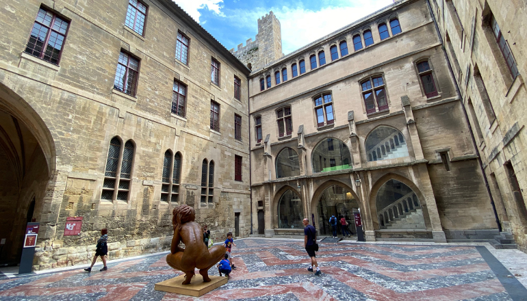 Le Palais-Musée des Archevêques de Narbonne © Cyril Durand.