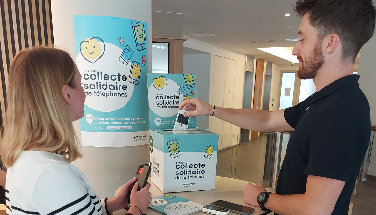 Cinq points de collecte ont été mis en place à Gruissan © Ecosystem.