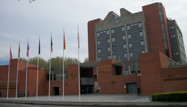 L'hôtel de région à Toulouse © DR.
