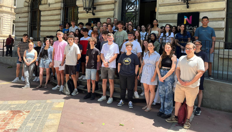 Les jeunes sélectionnés pour les chantiers d'été 2024 © Grand Narbonne.